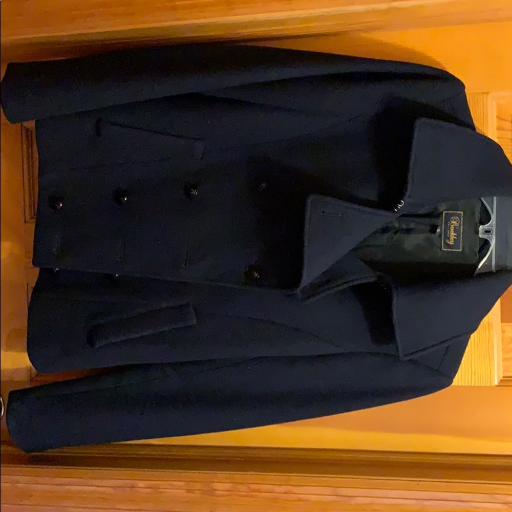 Madewell Buckley Tailors Navy Blue pea coat